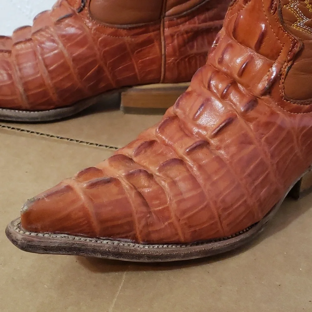 Alegator skin Mans boots - Picture 5 of 11